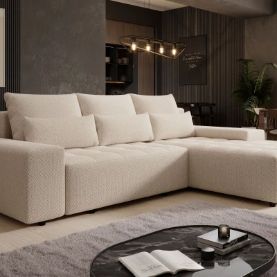 Elegantní sedací souprava EDITA - krémová