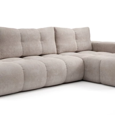 Rozkládací sedačka s úložným prostorem TRURO 1 - latte, pravý roh