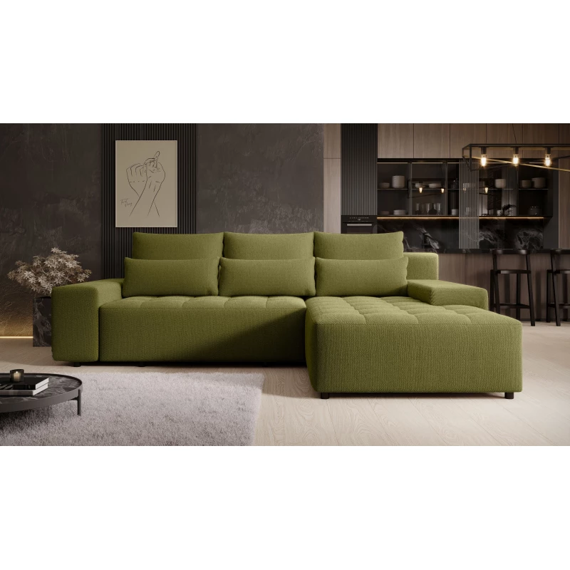 Elegantní sedací souprava EDITA - zelená