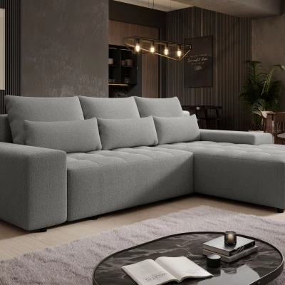 Elegantní sedací souprava EDITA - šedá