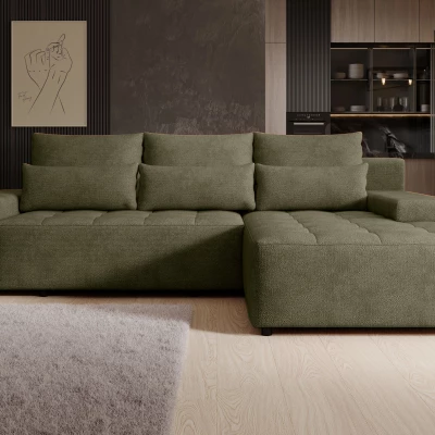 Elegantní sedací souprava EDITA - khaki