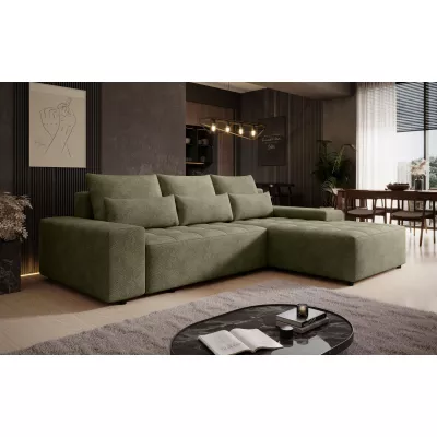 Elegantní sedací souprava EDITA - khaki