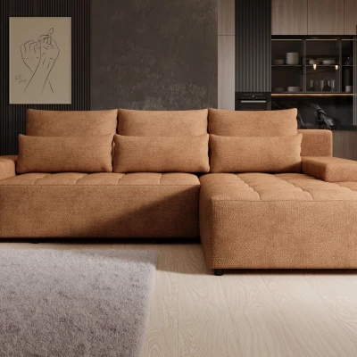 Elegantní sedací souprava EDITA - oranžová