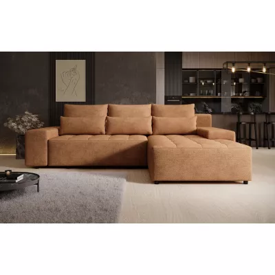 Elegantní sedací souprava EDITA - oranžová