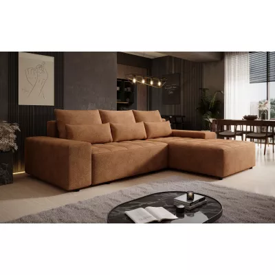 Elegantní sedací souprava EDITA - oranžová