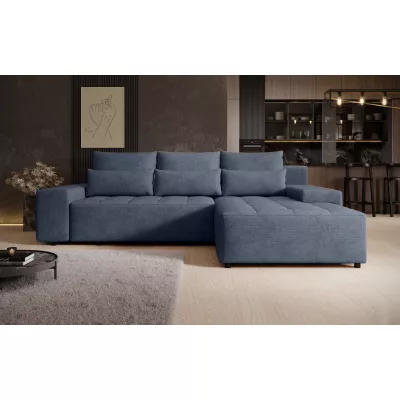 Elegantní sedací souprava EDITA - modrá