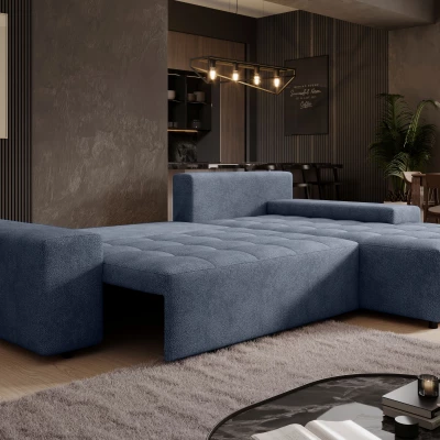 Elegantní sedací souprava EDITA - modrá