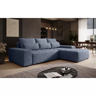 Elegantní sedací souprava EDITA - modrá