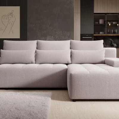 Elegantní sedací souprava EDITA - světle růžová