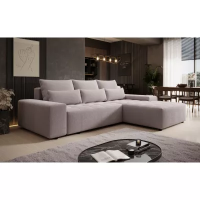 Elegantní sedací souprava EDITA - světle růžová