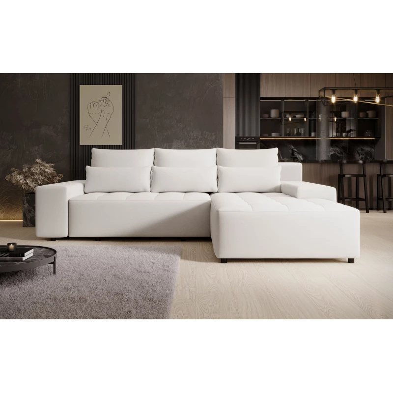 Elegantní sedací souprava EDITA - smetanová