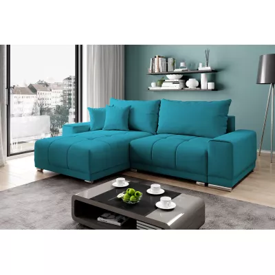 Sedací souprava s úložným prostorem VELIKA - modrá