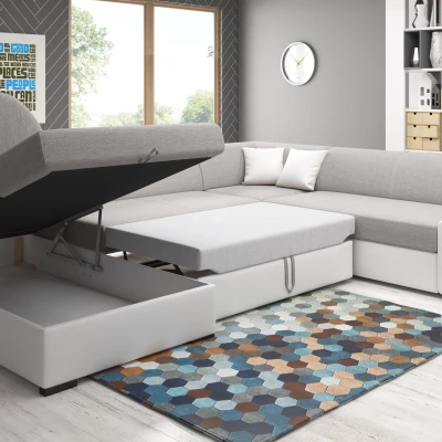 Sedací souprava do U VALTRUDA - hnědá