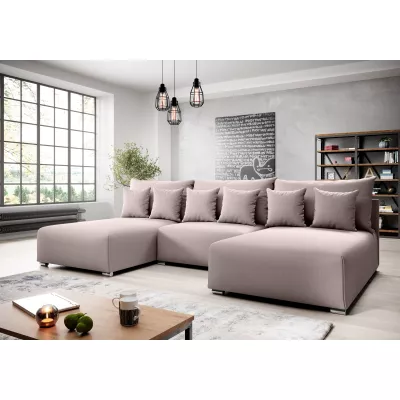 Sedací souprava do U ROSIANA - pudrově růžová