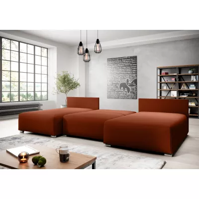 Sedací souprava do U ROSIANA - oranžová