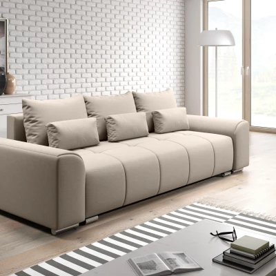 Trojmístná rozkládací pohovka RANDA - béžová