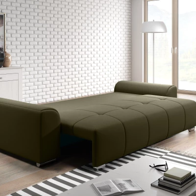 Trojmístná rozkládací pohovka RANDA - khaki