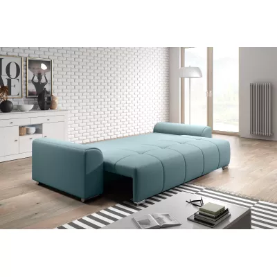 Trojmístná rozkládací pohovka RANDA - světle modrá