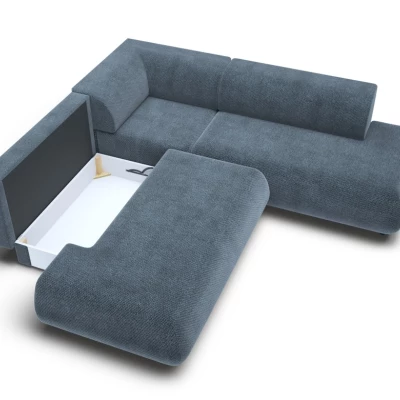 Rozkládací sedačka s úložným prostorem SURREY 2 - modrá