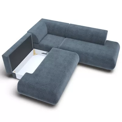 Rozkládací sedačka s úložným prostorem SURREY 2 - modrá