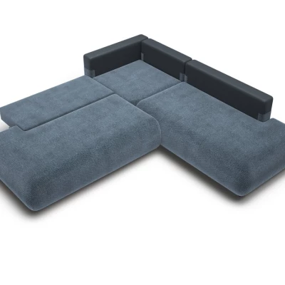 Rozkládací sedačka s úložným prostorem SURREY 2 - modrá