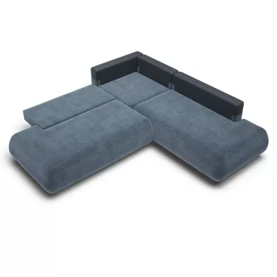 Rozkládací sedačka s úložným prostorem SURREY 2 - modrá