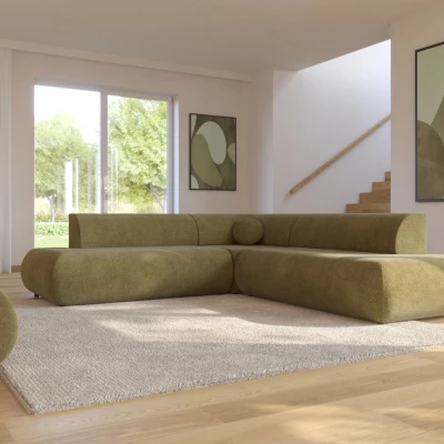 Rozkládací sedačka s úložným prostorem SURREY 2 - khaki