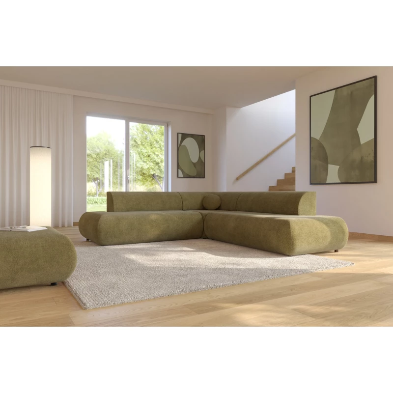 Rozkládací sedačka s úložným prostorem SURREY 2 - khaki