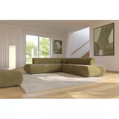 Rozkládací sedačka s úložným prostorem SURREY 2 - khaki