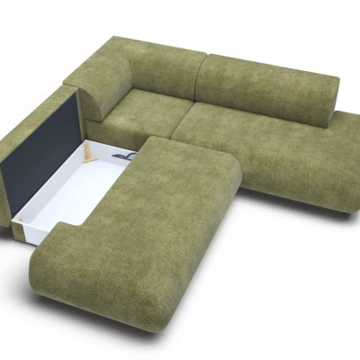 Rozkládací sedačka s úložným prostorem SURREY 2 - khaki