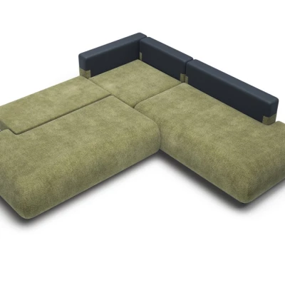 Rozkládací sedačka s úložným prostorem SURREY 2 - khaki