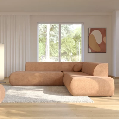 Rozkládací sedačka s úložným prostorem SURREY 2 - světlá hnědá