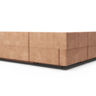 Rozkládací sedačka s úložným prostorem SURREY 2 - světlá hnědá