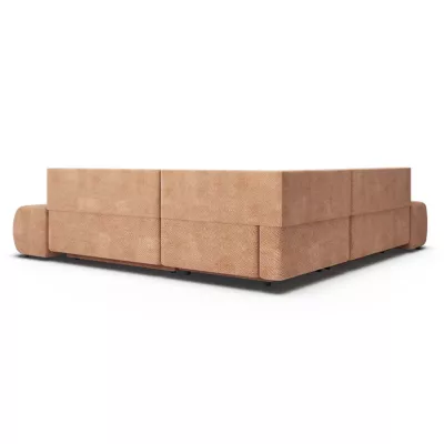 Rozkládací sedačka s úložným prostorem SURREY 2 - světlá hnědá