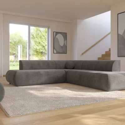 Rozkládací sedačka s úložným prostorem SURREY 2 - tmavá šedá