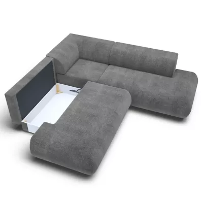 Rozkládací sedačka s úložným prostorem SURREY 2 - tmavá šedá