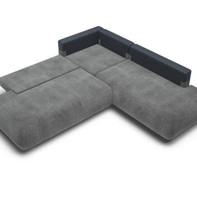 Rozkládací sedačka s úložným prostorem SURREY 2 - tmavá šedá