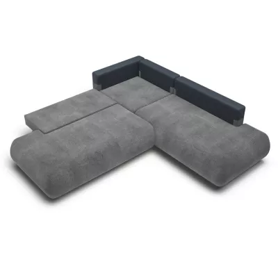 Rozkládací sedačka s úložným prostorem SURREY 2 - tmavá šedá