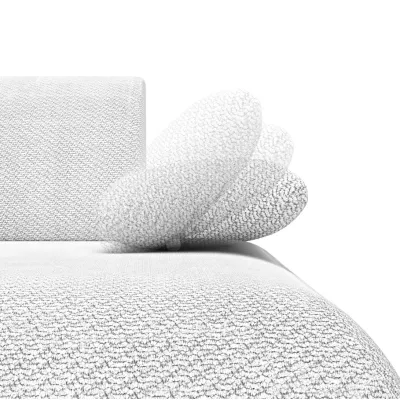 Rozkládací rohová sedačka s úložným prostorem SURREY 1 - modrá, pravý roh