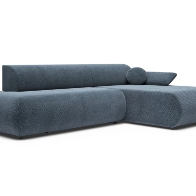 Rozkládací rohová sedačka s úložným prostorem SURREY 1 - modrá, pravý roh