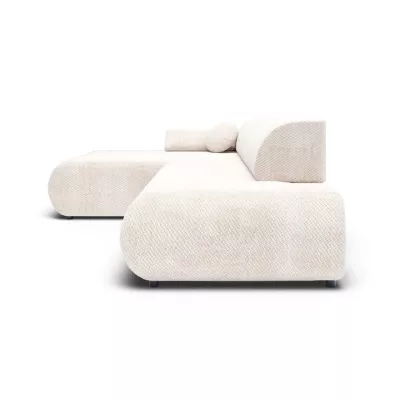 Rozkládací rohová sedačka s úložným prostorem SURREY 1 - béžová 2, levý roh