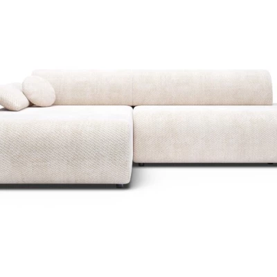 Rozkládací rohová sedačka s úložným prostorem SURREY 1 - béžová 2, levý roh