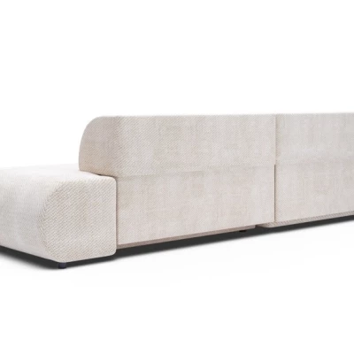 Rozkládací rohová sedačka s úložným prostorem SURREY 1 - béžová 2, levý roh