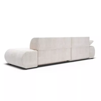 Rozkládací rohová sedačka s úložným prostorem SURREY 1 - béžová 2, levý roh