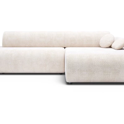 Rozkládací rohová sedačka s úložným prostorem SURREY 1 - béžová 2, pravý roh