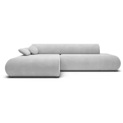 Rozkládací rohová sedačka s úložným prostorem SURREY 1 - světlá šedá 2, levý roh