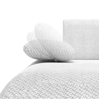 Rozkládací rohová sedačka s úložným prostorem SURREY 1 - světlá šedá 2, levý roh