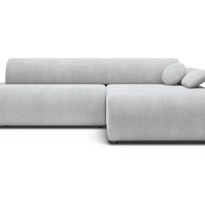 Rozkládací rohová sedačka s úložným prostorem SURREY 1 - světlá šedá 2, pravý roh