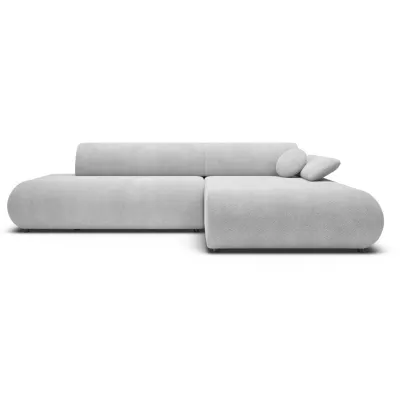 Rozkládací rohová sedačka s úložným prostorem SURREY 1 - světlá šedá 2, pravý roh