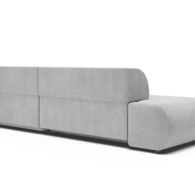 Rozkládací rohová sedačka s úložným prostorem SURREY 1 - světlá šedá 2, pravý roh